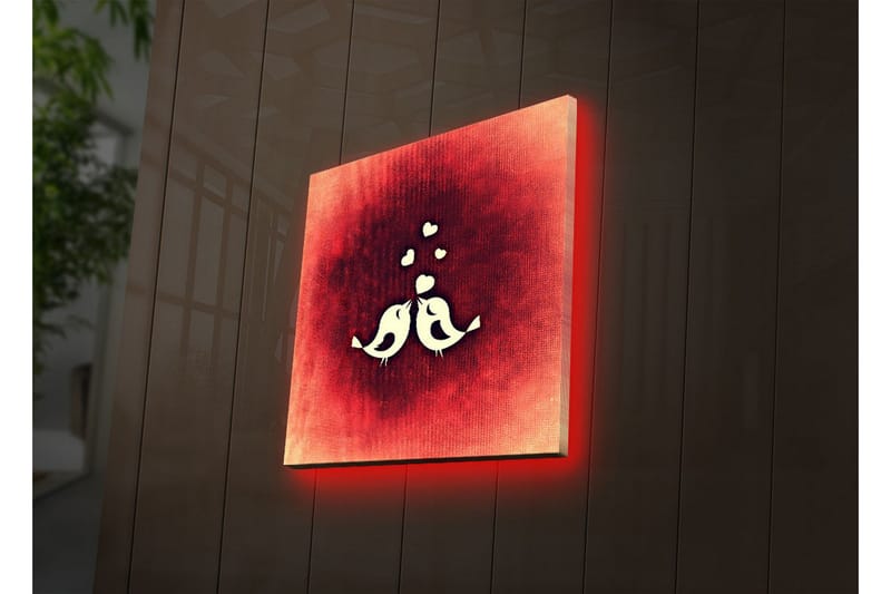 Koristeellinen Led valaistu Canvas Taulu - Sisustustuotteet - Taulu & taide - Canvas-taulu