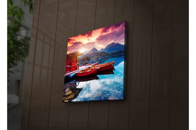 Koristeellinen Led valaistu Canvas Taulu - Sisustustuotteet - Taulu & taide - Canvas-taulu