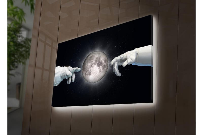 Koristeellinen Led valaistu Canvas Taulu - Sisustustuotteet - Taulu & taide - Canvas-taulu