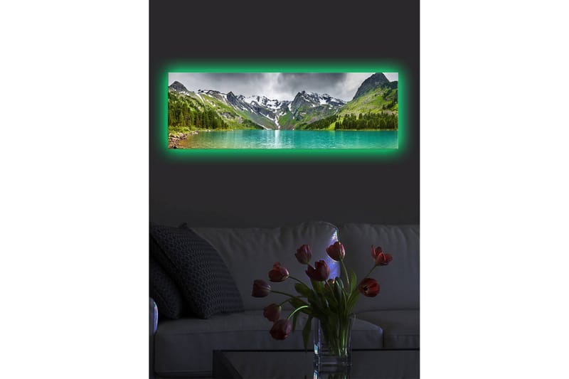 Koristeellinen Led valaistu Canvas Taulu - Sisustustuotteet - Taulu & taide - Canvas-taulu