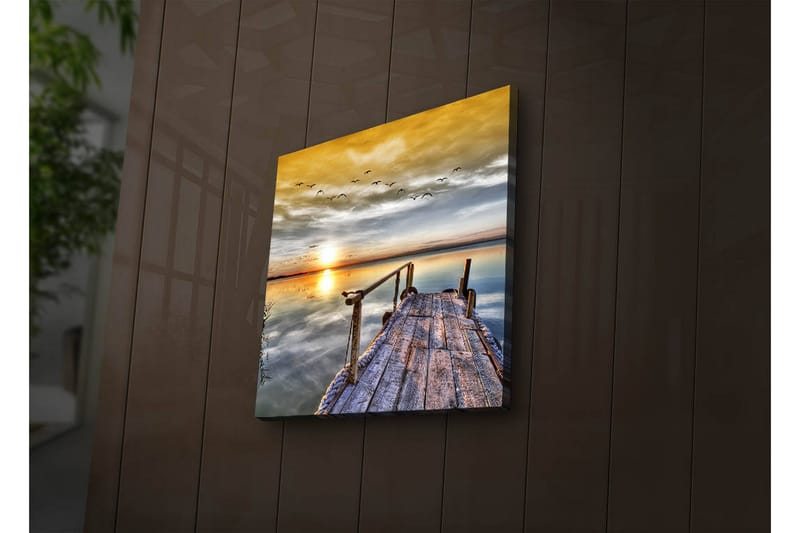 Koristeellinen Led valaistu Canvas Taulu - Sisustustuotteet - Taulu & taide - Canvas-taulu