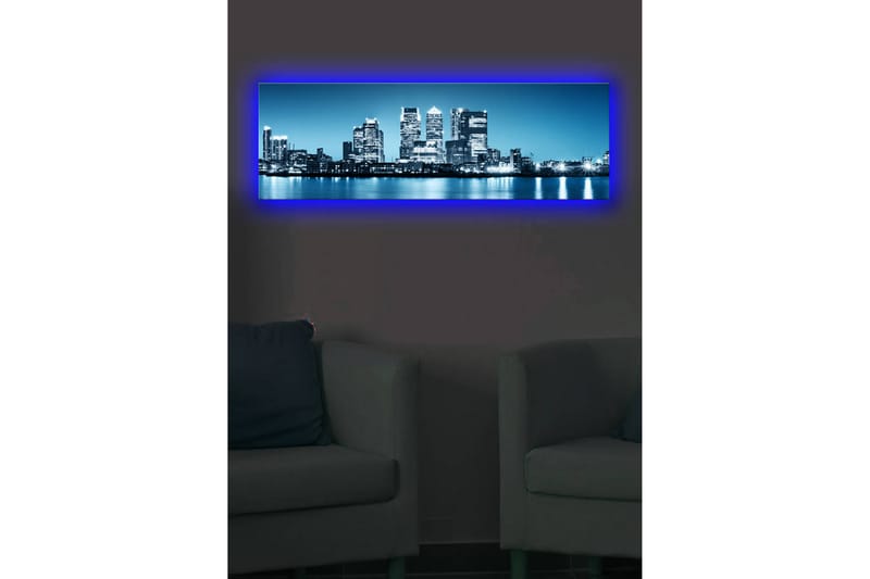 Koristeellinen Led valaistu Canvas Taulu - Sisustustuotteet - Taulu & taide - Canvas-taulu
