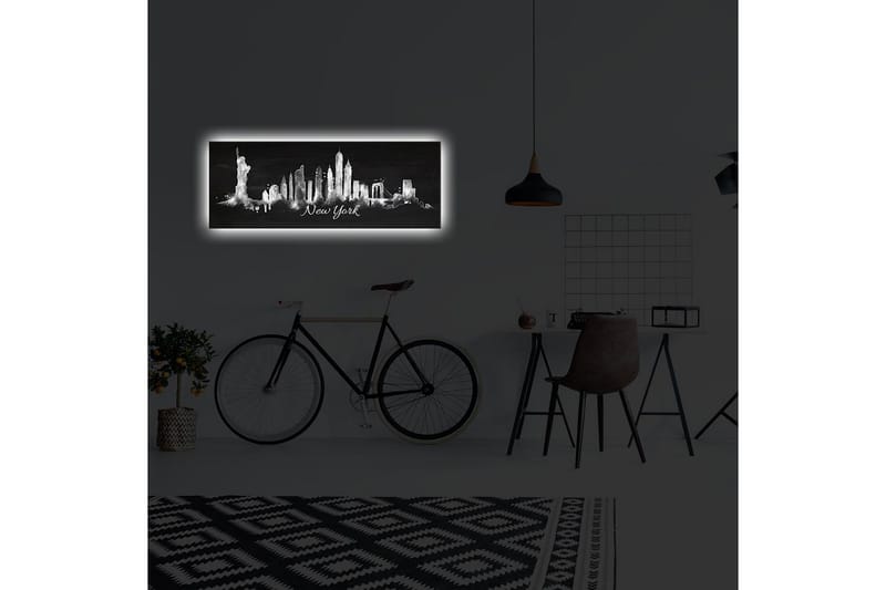 Koristeellinen Led valaistu Canvas Taulu - Sisustustuotteet - Taulu & taide - Canvas-taulu
