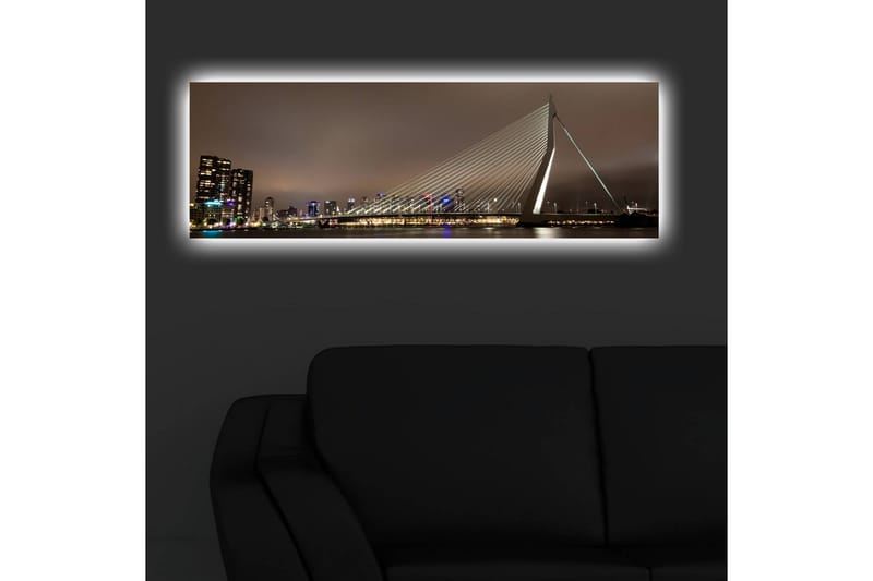 Koristeellinen Led valaistu Canvas Taulu - Sisustustuotteet - Taulu & taide - Canvas-taulu