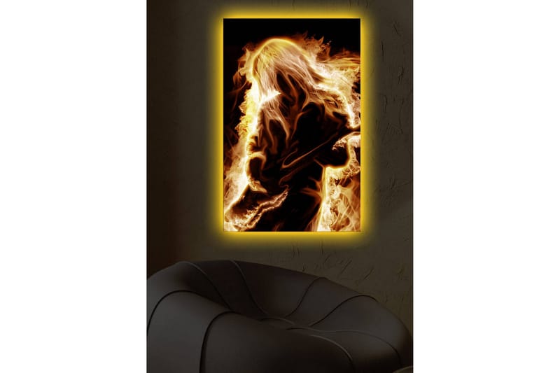 Koristeellinen Led valaistu Canvas Taulu - Sisustustuotteet - Taulu & taide - Canvas-taulu