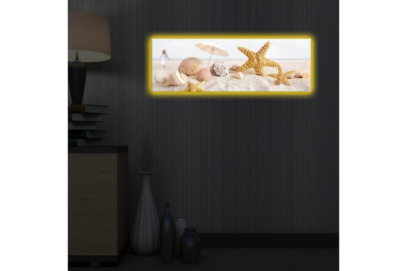 Koristeellinen Led valaistu Canvas Taulu - Sisustustuotteet - Taulu & taide - Canvas-taulu