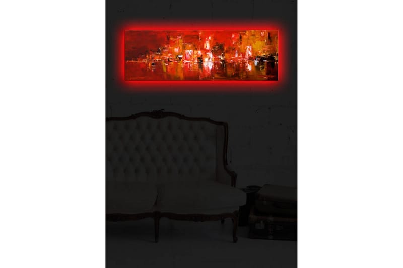 Koristeellinen Led valaistu Canvas Taulu - Sisustustuotteet - Taulu & taide - Canvas-taulu