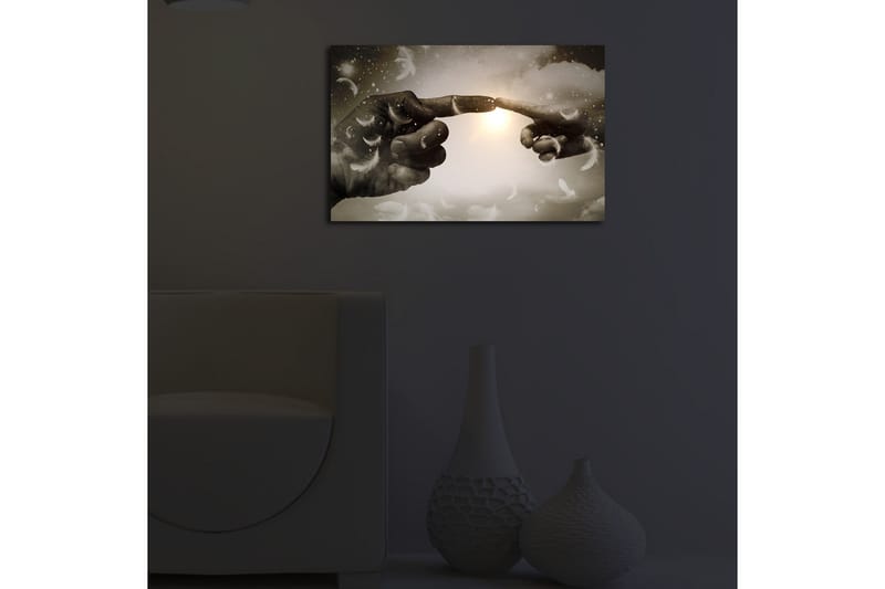 Koristeellinen Led valaistu Canvas Taulu - Sisustustuotteet - Taulu & taide - Canvas-taulu