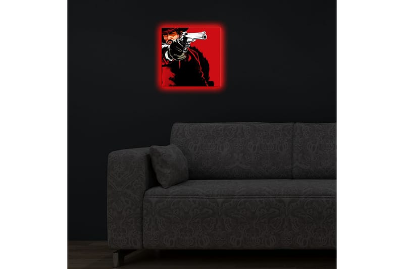 Koristeellinen Led valaistu Canvas Taulu - Sisustustuotteet - Taulu & taide - Canvas-taulu