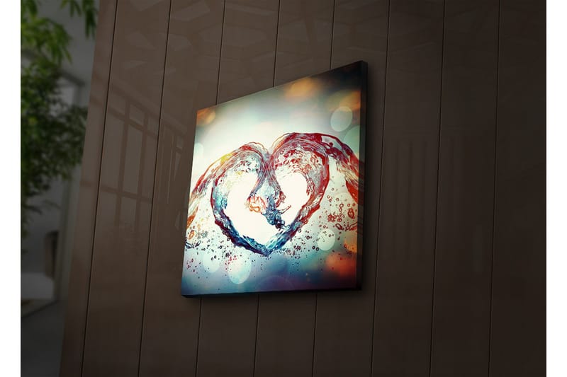 Koristeellinen Led valaistu Canvas Taulu - Sisustustuotteet - Taulu & taide - Canvas-taulu