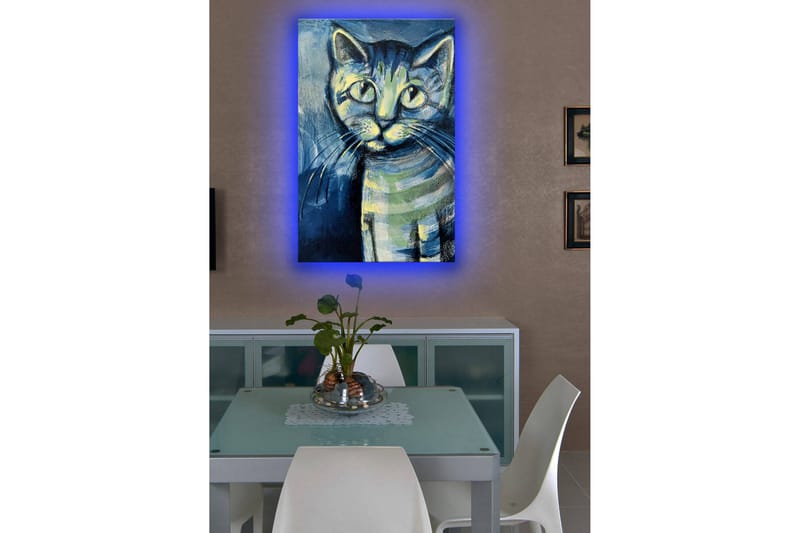 Koristeellinen Led valaistu Canvas Taulu - Sisustustuotteet - Taulu & taide - Canvas-taulu