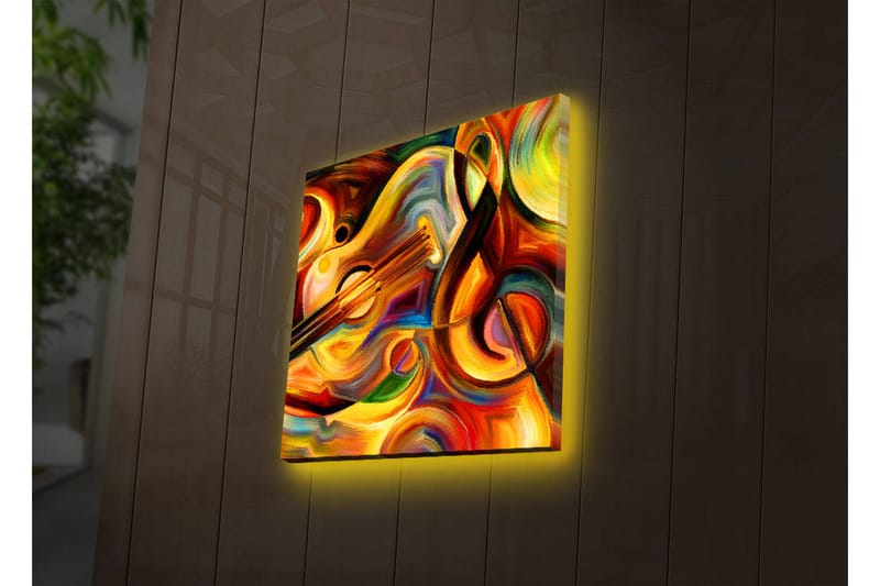 Koristeellinen Led valaistu Canvas Taulu - Sisustustuotteet - Taulu & taide - Canvas-taulu