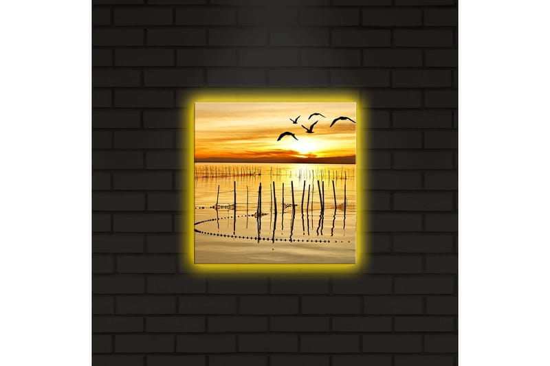 Koristeellinen Led valaistu Canvas Taulu - Sisustustuotteet - Taulu & taide - Canvas-taulu