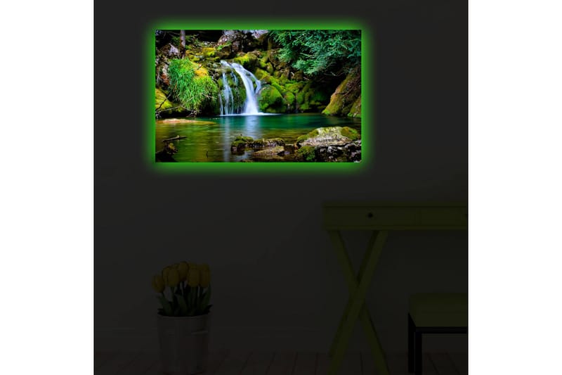 Koristeellinen Led valaistu Canvas Taulu - Sisustustuotteet - Taulu & taide - Canvas-taulu
