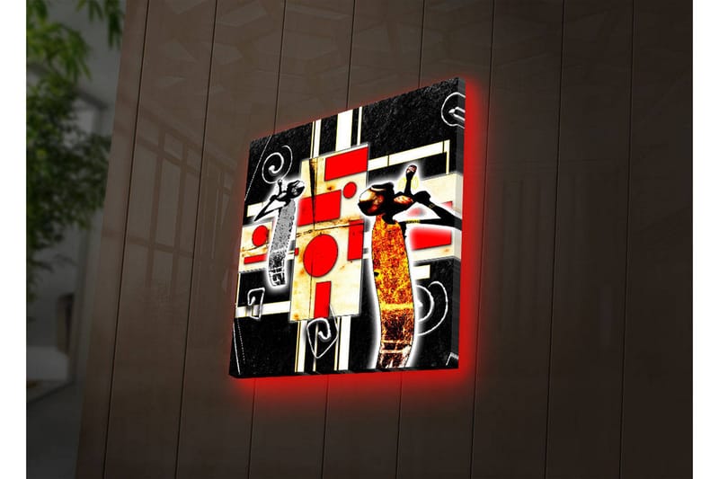 Koristeellinen Led valaistu Canvas Taulu - Sisustustuotteet - Taulu & taide - Canvas-taulu