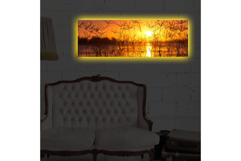 Koristeellinen Led valaistu Canvas Taulu - Sisustustuotteet - Taulu & taide - Canvas-taulu