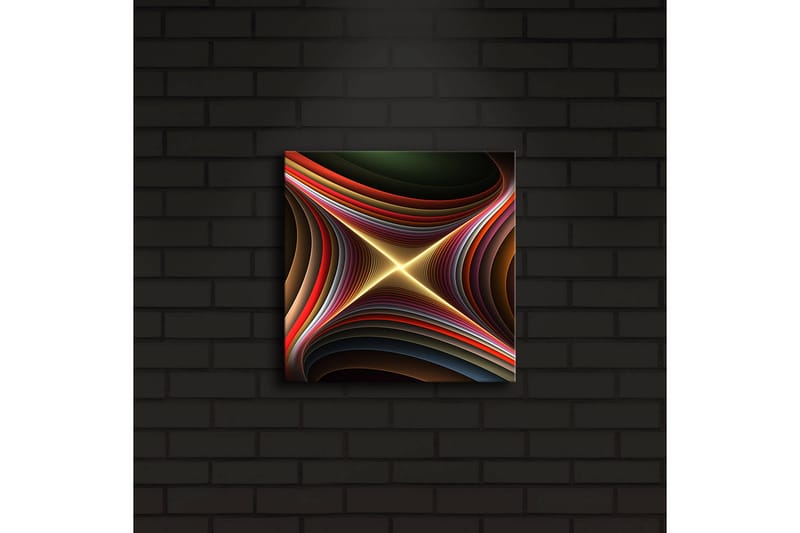 Koristeellinen Led valaistu Canvas Taulu - Sisustustuotteet - Taulu & taide - Canvas-taulu