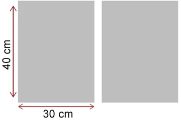 Koristeellinen MDF Maalaus (2 kpl) - Sisustustuotteet - Taulu & taide - Canvas-taulu