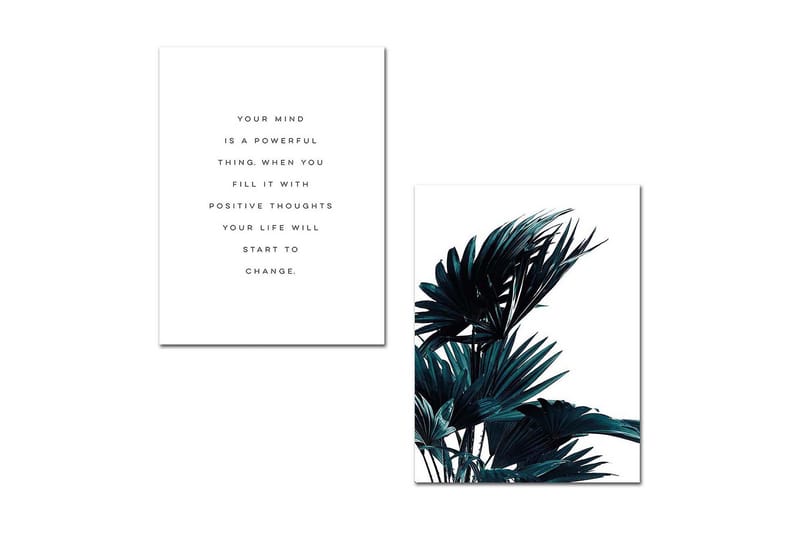 Koristeellinen MDF Maalaus (2 kpl), undefined