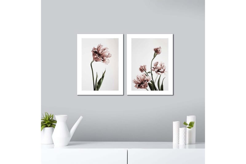 Koristeellinen MDF Maalaus (2 kpl) - Sisustustuotteet - Taulu & taide - Canvas-taulu