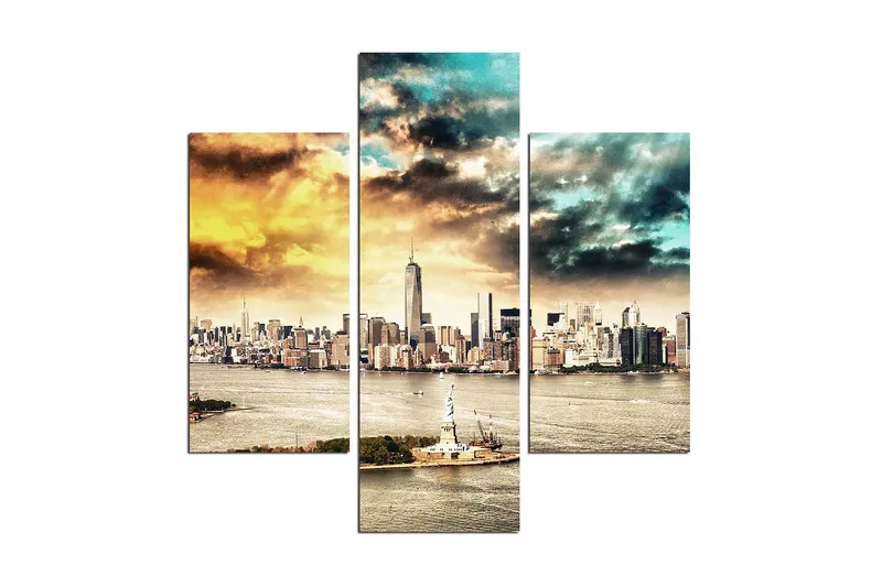 Koristeellinen MDF Maalaus (3 kpl), undefined