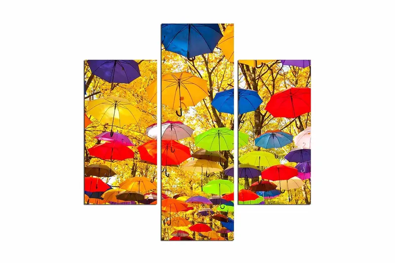 Koristeellinen MDF Maalaus (3 kpl), undefined