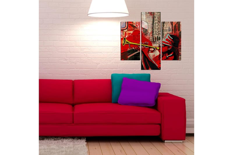 Koristeellinen MDF Maalaus (3 kpl) - Sisustustuotteet - Taulu & taide - Canvas-taulu