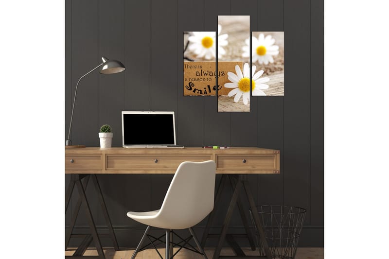 Koristeellinen MDF Maalaus (3 kpl) - Sisustustuotteet - Taulu & taide - Canvas-taulu