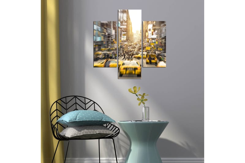 Koristeellinen MDF Maalaus (3 kpl) - Sisustustuotteet - Taulu & taide - Canvas-taulu