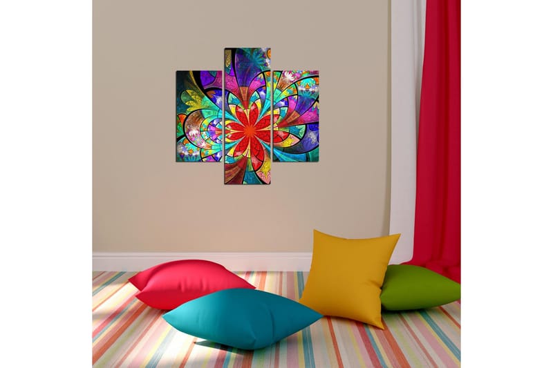 Koristeellinen MDF Maalaus (3 kpl) - Sisustustuotteet - Taulu & taide - Canvas-taulu