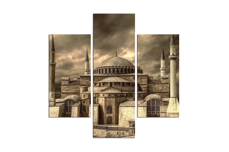 Koristeellinen MDF Maalaus (3 kpl), undefined