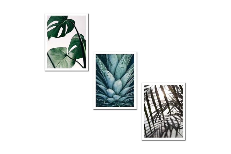 Koristeellinen MDF Maalaus (3 kpl), undefined