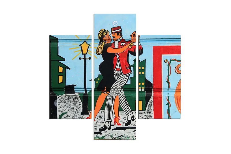 Koristeellinen MDF Maalaus (3 kpl), undefined