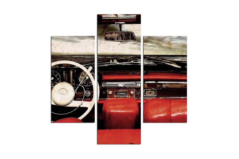 Koristeellinen MDF Maalaus (3 kpl), undefined