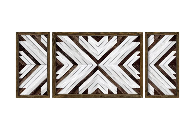 Koristeellinen MDF Maalaus (3 kpl), undefined