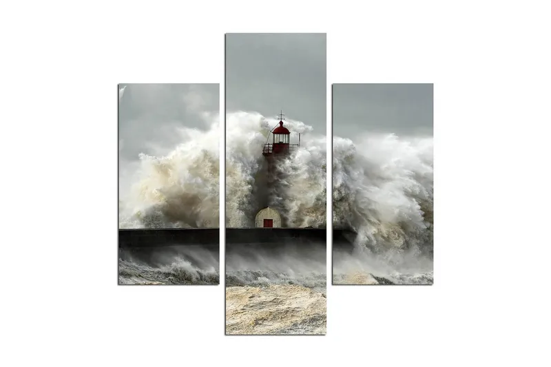 Koristeellinen MDF Maalaus (3 kpl), undefined