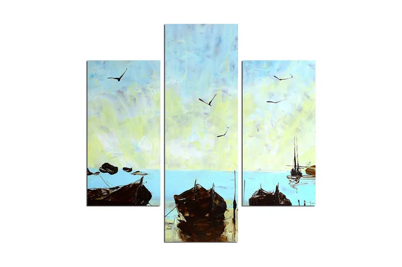 Koristeellinen MDF Maalaus (3 kpl), undefined