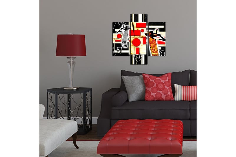 Koristeellinen MDF Maalaus (3 kpl) - Sisustustuotteet - Taulu & taide - Canvas-taulu