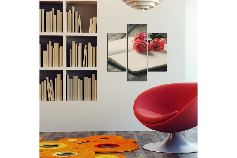 Koristeellinen MDF Maalaus (3 kpl) - Sisustustuotteet - Taulu & taide - Canvas-taulu