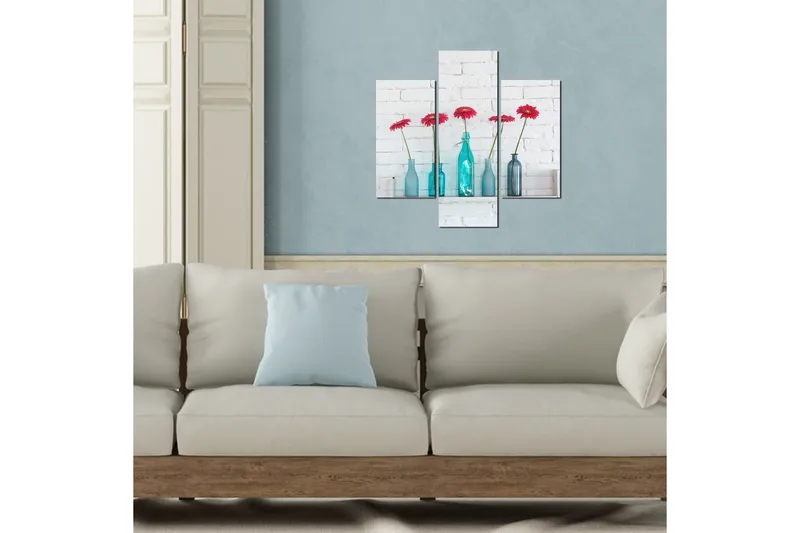 Koristeellinen MDF Maalaus (3 kpl) - Sisustustuotteet - Taulu & taide - Canvas-taulu