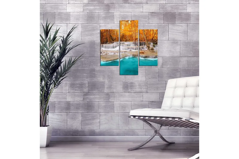 Koristeellinen MDF Maalaus (3 kpl) - Sisustustuotteet - Taulu & taide - Canvas-taulu