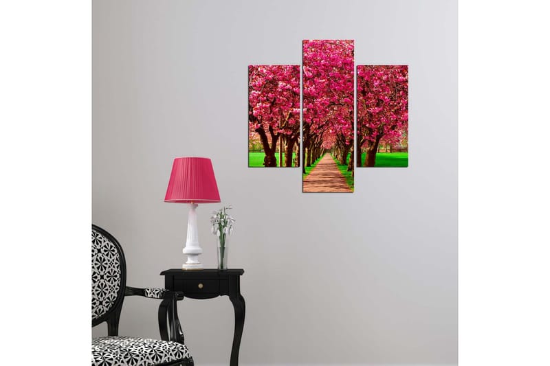 Koristeellinen MDF Maalaus (3 kpl) - Sisustustuotteet - Taulu & taide - Canvas-taulu