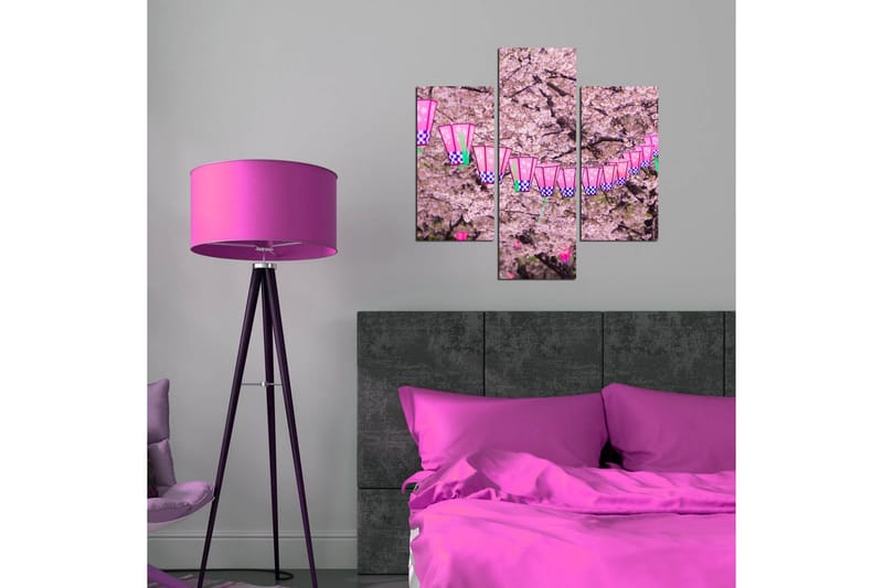 Koristeellinen MDF Maalaus (3 kpl) - Sisustustuotteet - Taulu & taide - Canvas-taulu