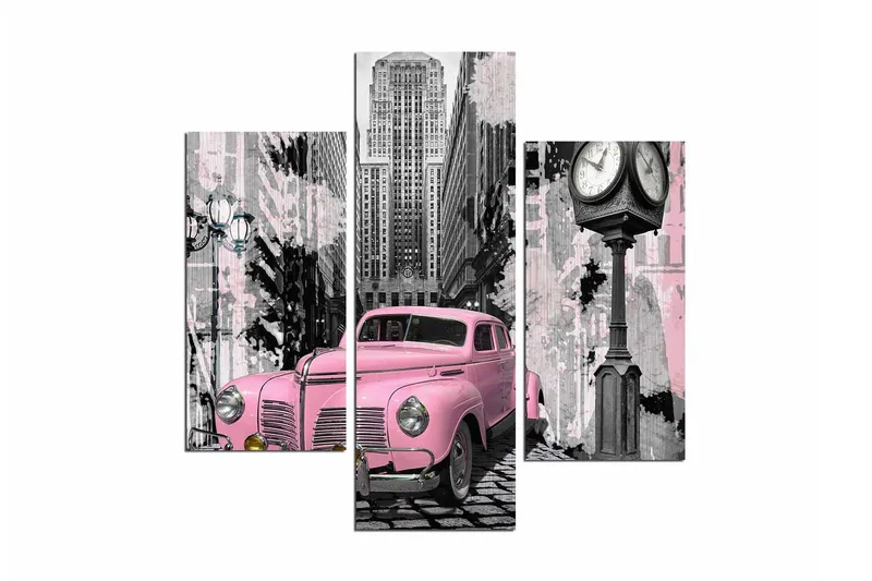 Koristeellinen MDF Maalaus (3 kpl), undefined