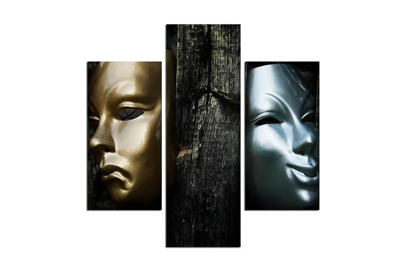 Koristeellinen MDF Maalaus (3 kpl), undefined