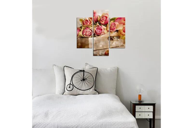 Koristeellinen MDF Maalaus (3 kpl) - Sisustustuotteet - Taulu & taide - Canvas-taulu