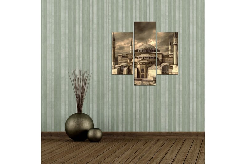 Koristeellinen MDF Maalaus (3 kpl) - Sisustustuotteet - Taulu & taide - Canvas-taulu