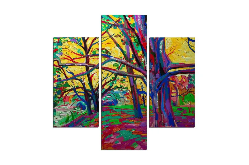 Koristeellinen MDF Maalaus (3 kpl), undefined