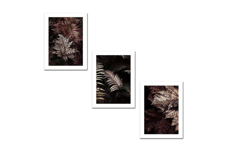 Koristeellinen MDF Maalaus (3 kpl), undefined