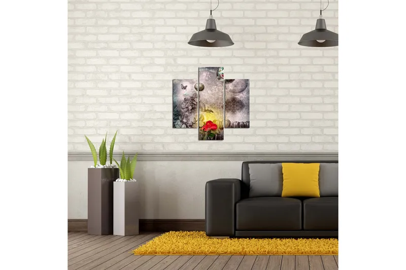 Koristeellinen MDF Maalaus (3 kpl) - Sisustustuotteet - Taulu & taide - Canvas-taulu